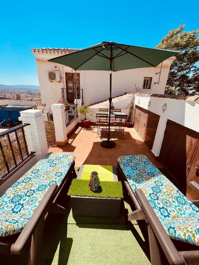 Casa Lucia Albaicin Con Terraza Apartamento Granada Exterior foto